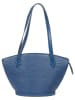 Louis Vuitton Leder-Schultertasche "St-Jacques" in Blau - (B)23 x (H)24 x (T)10 cm