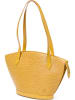 Louis Vuitton 2nd Hand Schultertasche "St-Jacques PM" in Gelb - (B)38 x (H)24 x (T)10 cm