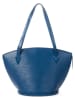 Louis Vuitton Skórzana torebka "St-Jacques GM" w kolorze niebieskim - 26 x 30 x 17 cm