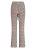 No-No Spodnie "Sady" w kolorze beżowo-czarnym