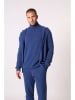 Perfect Cashmere Kasjmieren sweatshirt "Eldo" donkerblauw