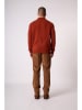 Perfect Cashmere Kasjmieren poloshirt "Spencer" roestrood