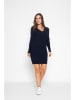 Perfect Cashmere Kaschmir-Kleid "Joy" in Dunkelblau