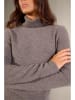 Perfect Cashmere Kaschmir-Pullover "Linda" in Taupe