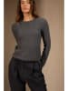 Perfect Cashmere Kasjmieren trui "Maelle" antraciet
