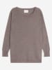 Perfect Cashmere Kasjmieren trui "Molly" taupe