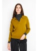 ASSUILI Pullover in Senf