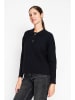 ASSUILI Sweter w kolorze czarnym
