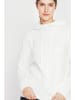ASSUILI Sweter w kolorze białym