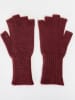 ASSUILI Rękawiczki w kolorze bordowym