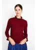 ASSUILI Pullover in Bordeaux
