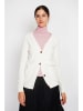 ASSUILI Cardigan in Weiß