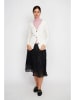 ASSUILI Cardigan in Weiß