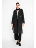 ASSUILI Płaszcz przejściowy w kolorze antracytowym