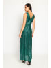 ASSUILI Paillettenkleid in Grün