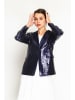 ASSUILI Paillettenblazer donkerblauw