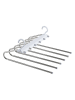 Lifa Living 2-delige set: Kleerhanger wit/zilver