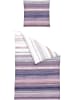 Bierbaum Seersucker-Bettwäsche-Set in Lila