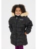 Zigzag Kurtka pikowana "Astrid" w kolorze czarnym