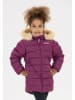 Zigzag Kurtka pikowana "Astrid" w kolorze fioletowym