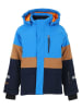 Zigzag Ski-/snowboardjas "Taylora" blauw/lichtbruin