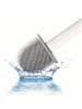 Joybos 2-delige set: toiletborstelhouder wit - (B)11 x (H)36 x (D)3,5 cm