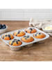 Joybos 4-delige set: aluminium muffinvormen - (L)25 x (B)17 cm