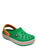 Crocs Chodaki "Crocband" w kolorze zielonym