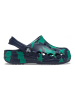Crocs Chodaki "Baya Graphic" w kolorze granatowo-zielonym
