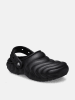 Crocs Chodaki "Classic Lined Overpuff" w kolorze czarnym