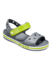 Crocs Sandalen "Bayaband" in Anthrazit/ Limette