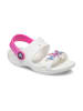 Crocs Sandalen "Classic" wit/roze