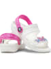 Crocs Sandalen "Classic" in Weiß/ Pink