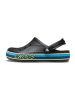Crocs Crocs "Bayaband" in Schwarz/ Hellblau