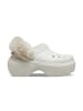 Crocs Crocs "Stomp Lined" in Creme