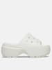 Crocs Pantoletten "Stomp" in Weiß