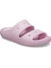 Crocs Slippers "Classic" lichtroze