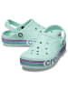 Crocs Chodaki "Bayaband" w kolorze turkusowym ze wzorem