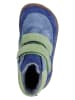 Richter Shoes Leren barefootschoenen "Samy" blauw/groen