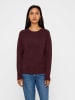 Vero Moda Pullover in Bordeaux in Rot