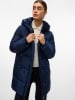Vero Moda Płaszcz zimowy "VMNOVA" w kolorze granatowym