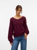 Vero Moda Sweter w kolorze bordowym