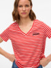 Vero Moda Koszulka w kolorze czerwonym