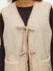 Vero Moda Teddyweste in Beige