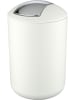Wenko Prullenbak met swingdeksel "Brasil" wit - 6,5 l