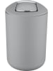 Wenko Prullenbak met swingdeksel "Brasil" grijs - 6,5 l
