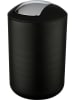 Wenko Kosz "Brasil" w kolorze czarnym na śmieci - 6,5 l