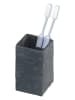 Wenko Tandenborstelbeker ''Slate'' antraciet - (B)6,4 x (H)10,5 x (D)6,4 cm