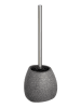 Wenko Toiletborstelgarnituur grijs - (B)12,5 x (H)38,5 x (D)12 cm