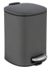 Wenko Treteimer "Alassio" in Anthrazit - 5 l